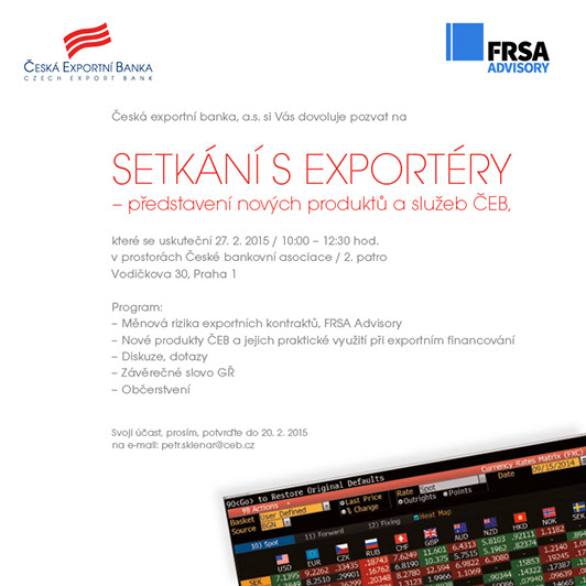 Setkání s exportéry Setkání s exportéry